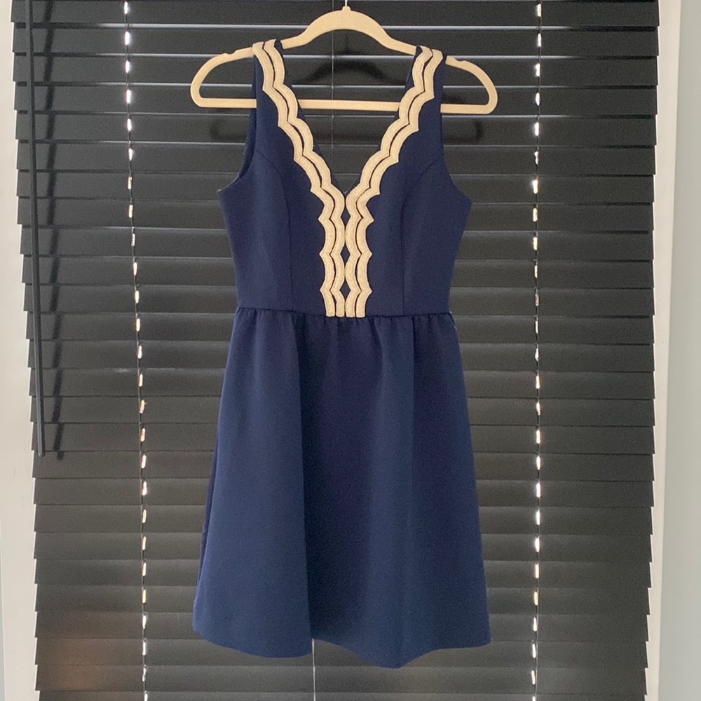 NWT Lilly Pulitzer Rorey Dress Navy